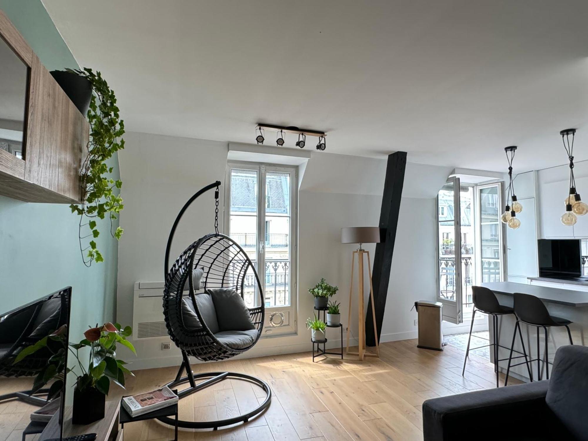 Paris Central 1 Bedroom Apartment With Ac Kültér fotó
